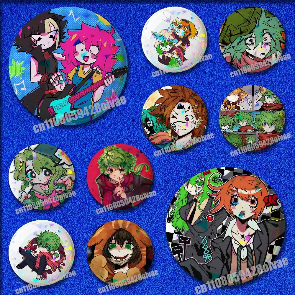 

Game Y-Your T-Turn to D-Die Badge For 75mm 25mm 44mm 32mm 58mm Round Pin Brooch Insignia Shell Ornament
