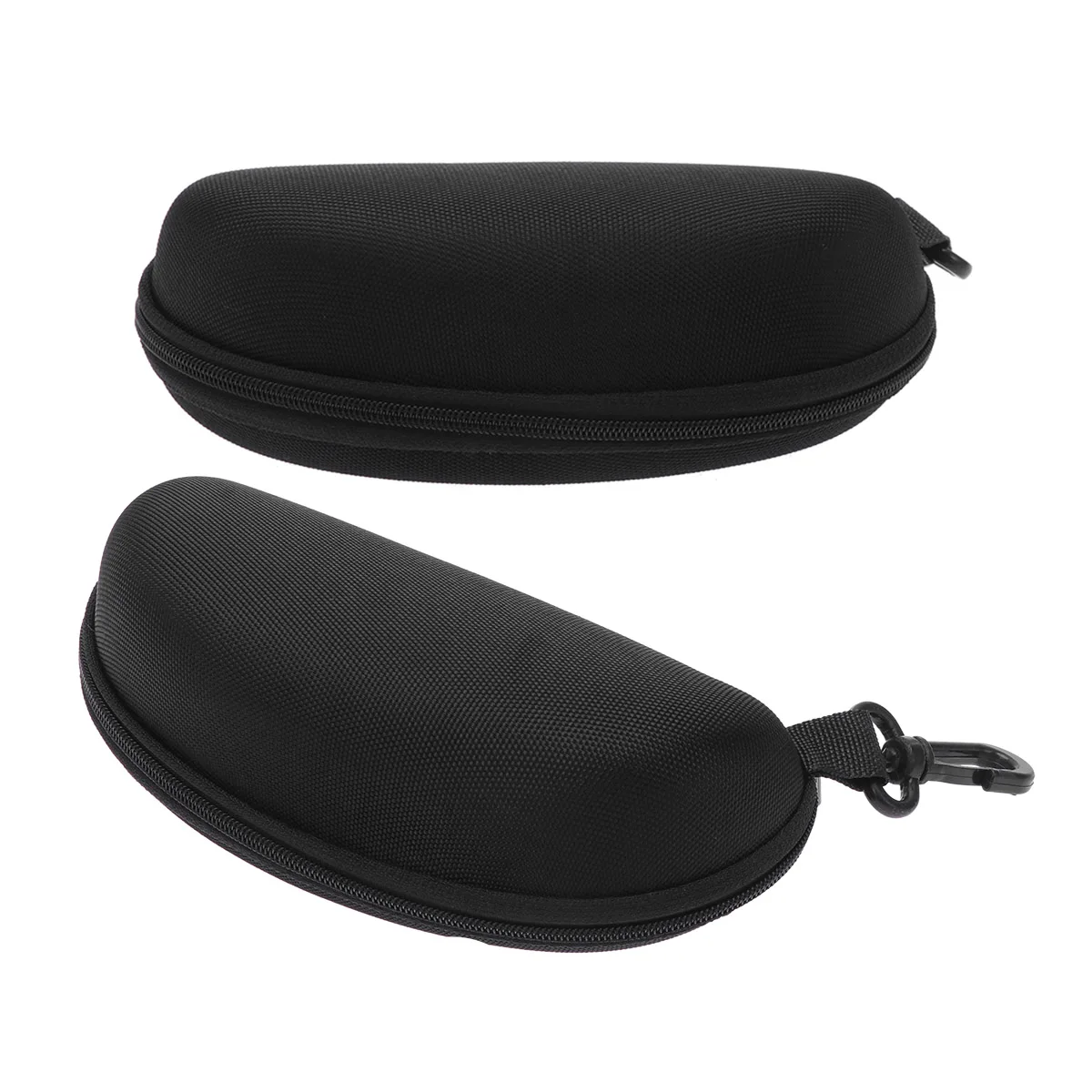 

2 Pcs Sunglasses Case Water resistant Dustproof Eyeglasses Box Portable Glasses Storage Zipper Case For Adults Most