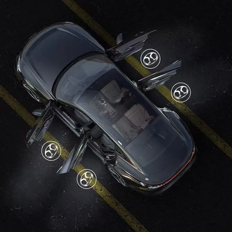 

2pcs LED Car Door Logo Light Projector Welcome Lamps Fit for BAIC Senova X65 X35 X25 Beijing BJ20 EV5 X55 D70 D50 S50 M20