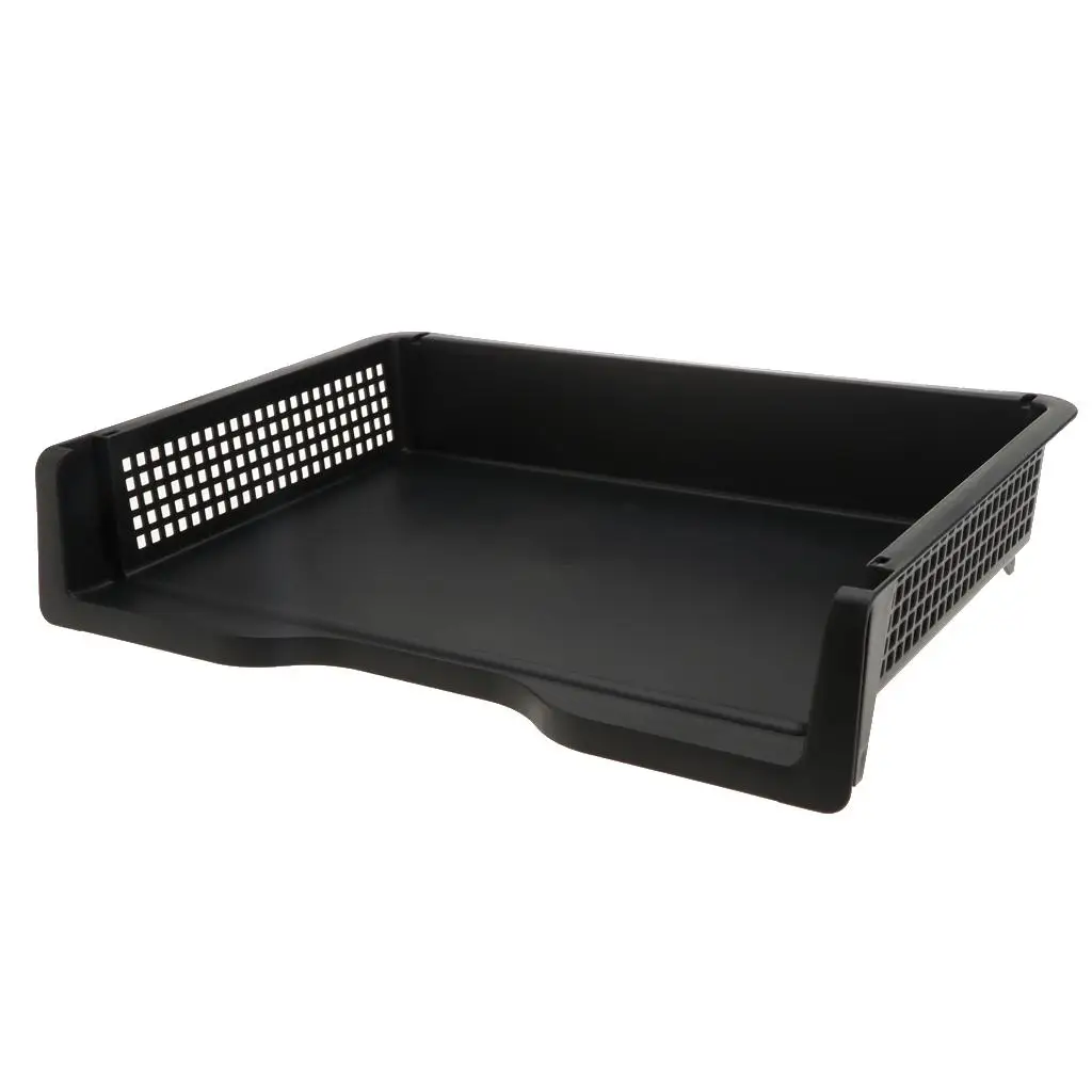 Stackable Acrylic Desk Organizer with Breathable Design Letter Tray File Holder for Office Document Storage System
