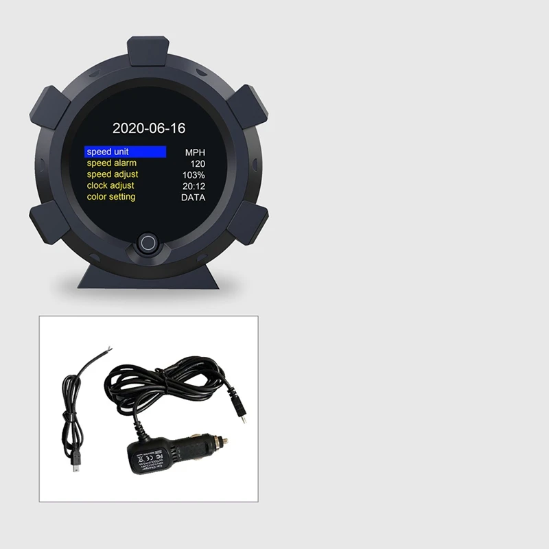 For Suzuki Jimny GPS Horizontal Slope Meter Speedometer Car Compass Pitch Tilt Angle Altitude Latitude Longitude