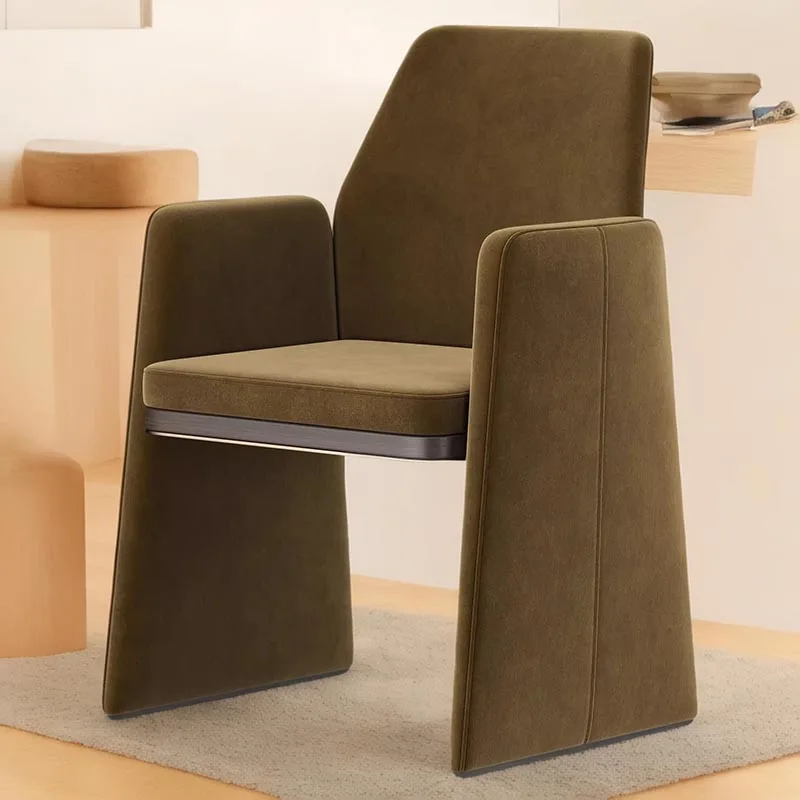 كرسي خشبي بسيط غير قابل للانزلاق صالون منزلي رخيص صالون غرفة نوم كراسي غرفة المعيشة كرسي بذراعين أثاث غرفة نوم إسكندنافية Fotele Do Salonu