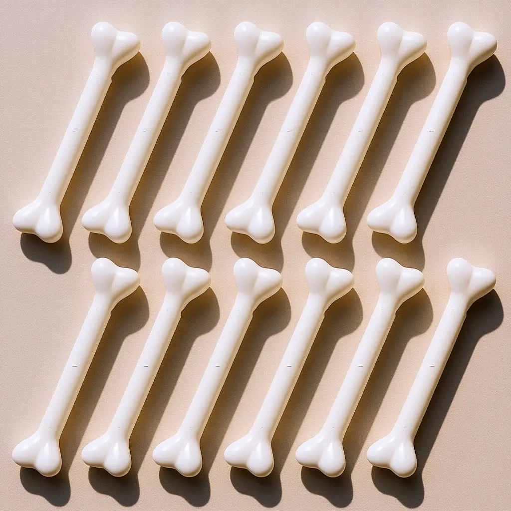 

36Pcs Mini Plastic Halloween Bone Adornment Set for Party Decor Home School Bar Ktv Outdoor Haunted House Horror Scene