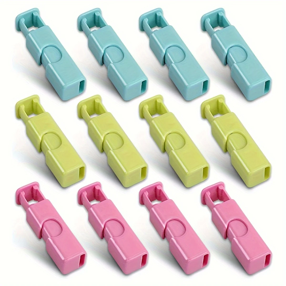 4Pcs Food Sealing Clips Plastic sealing clip Reusable fresh food zero seal food bag spring clip Home Kitchen Storage