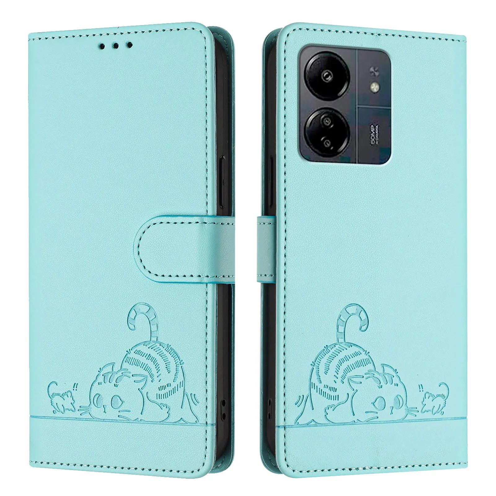 POCO C65 C85 Phone Case for Xiaomi Redmi 15C A5 13C 12 12C 14C Note 15 14 13 12 Pro Plus 5G Case Leather Wallet Flip Cover Strap
