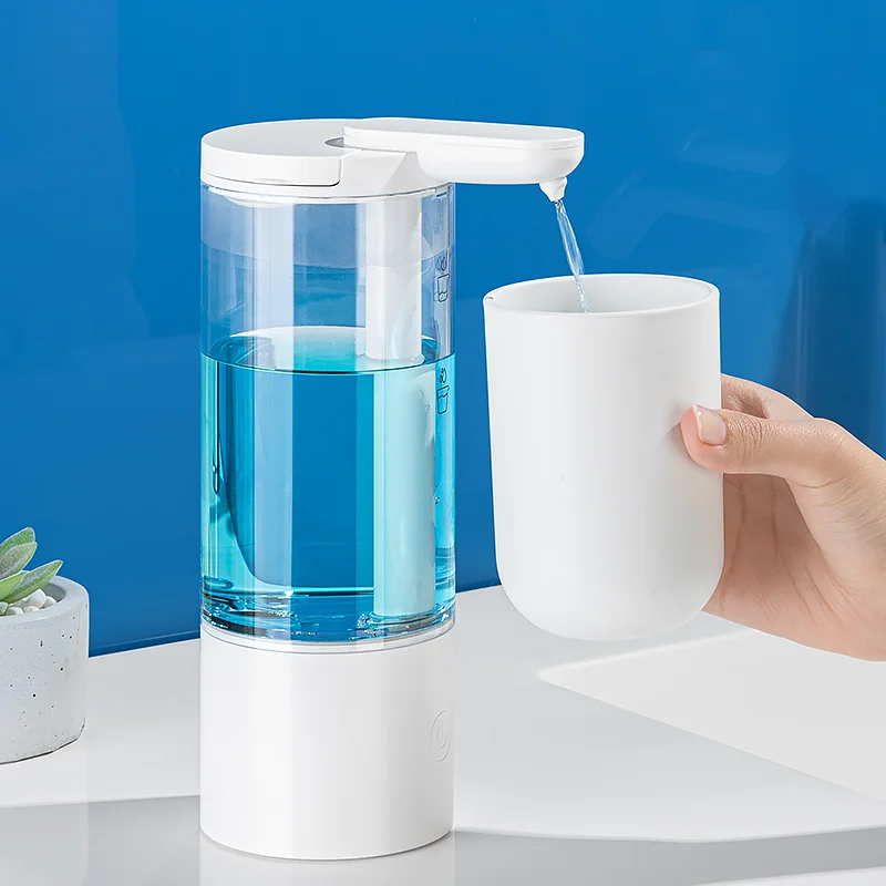 Fully Automatic Induction Type Large Capacity Mouthwash Dispenser Bathroom Hand Soap And Makeup Remover Quantitative Device