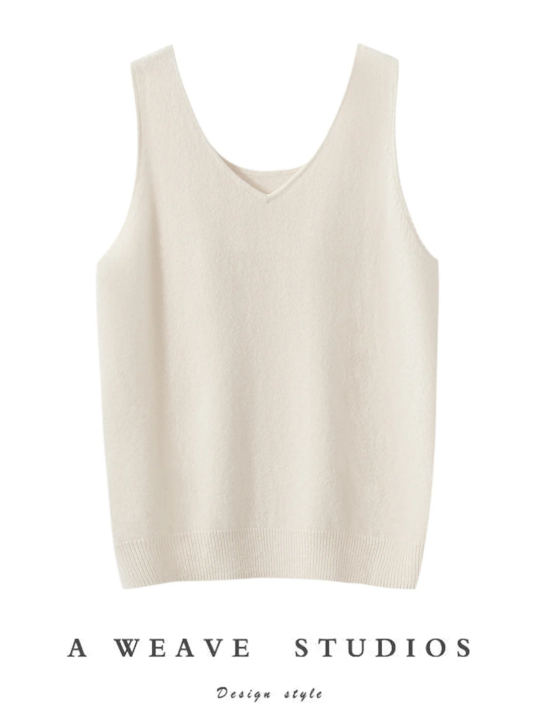 

00% Camere Vest Women's round Ne Svel Knitted Loose Underwear Strap Sweater Moisture ng Color Commute S...