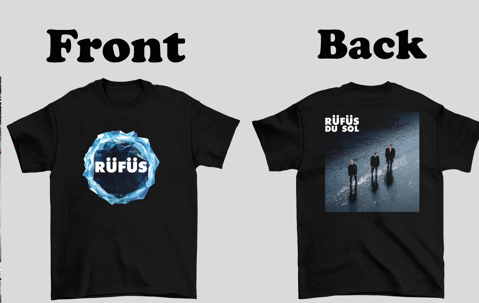 تي شيرت Rufus Du Sol Atlas Light Dark Deluxe Edition قطن BL2.555 #2