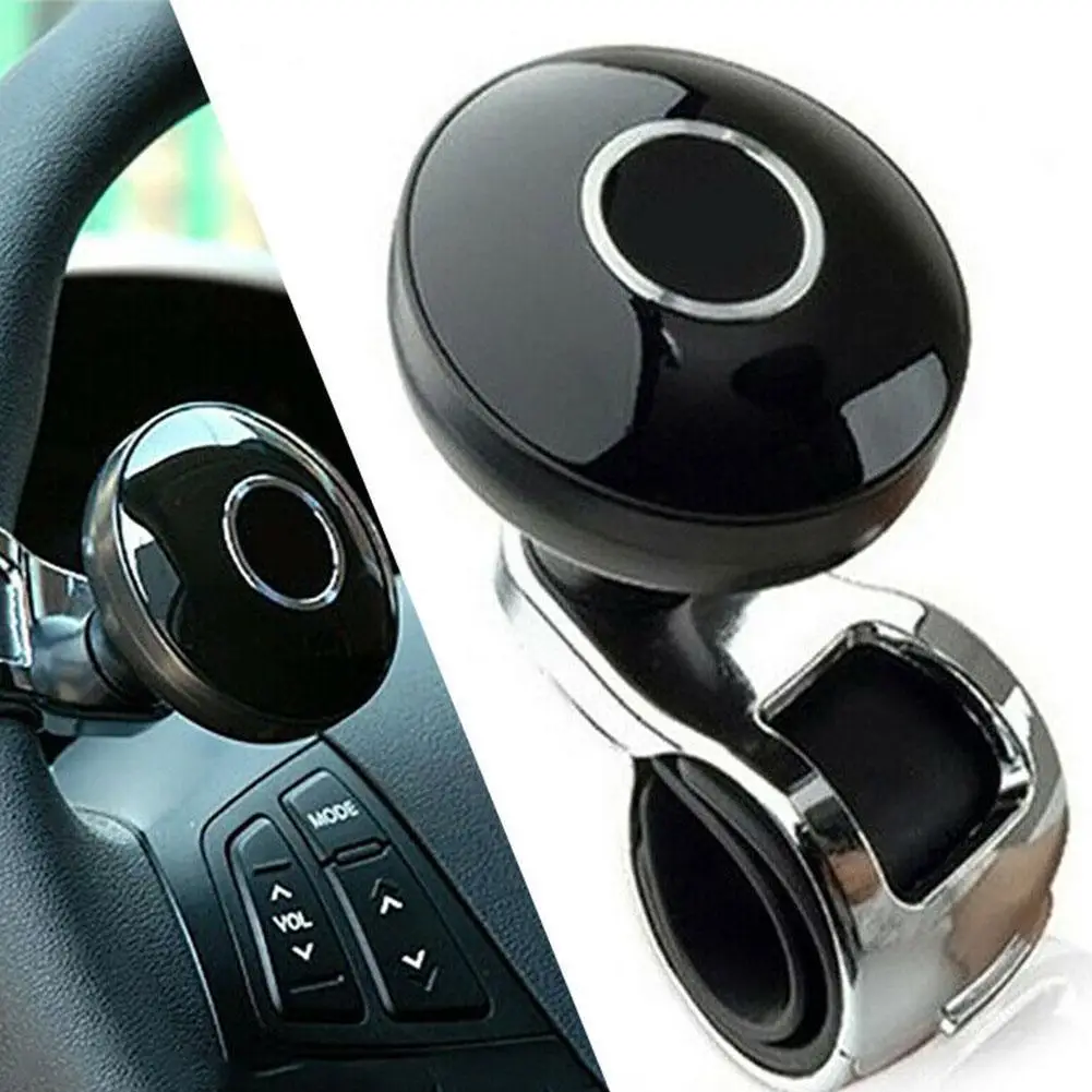 Car Steering Wheel Power Handle Ball Hand Control Handle Helper Car Grip Spinner Turning Grip Knob with Logo