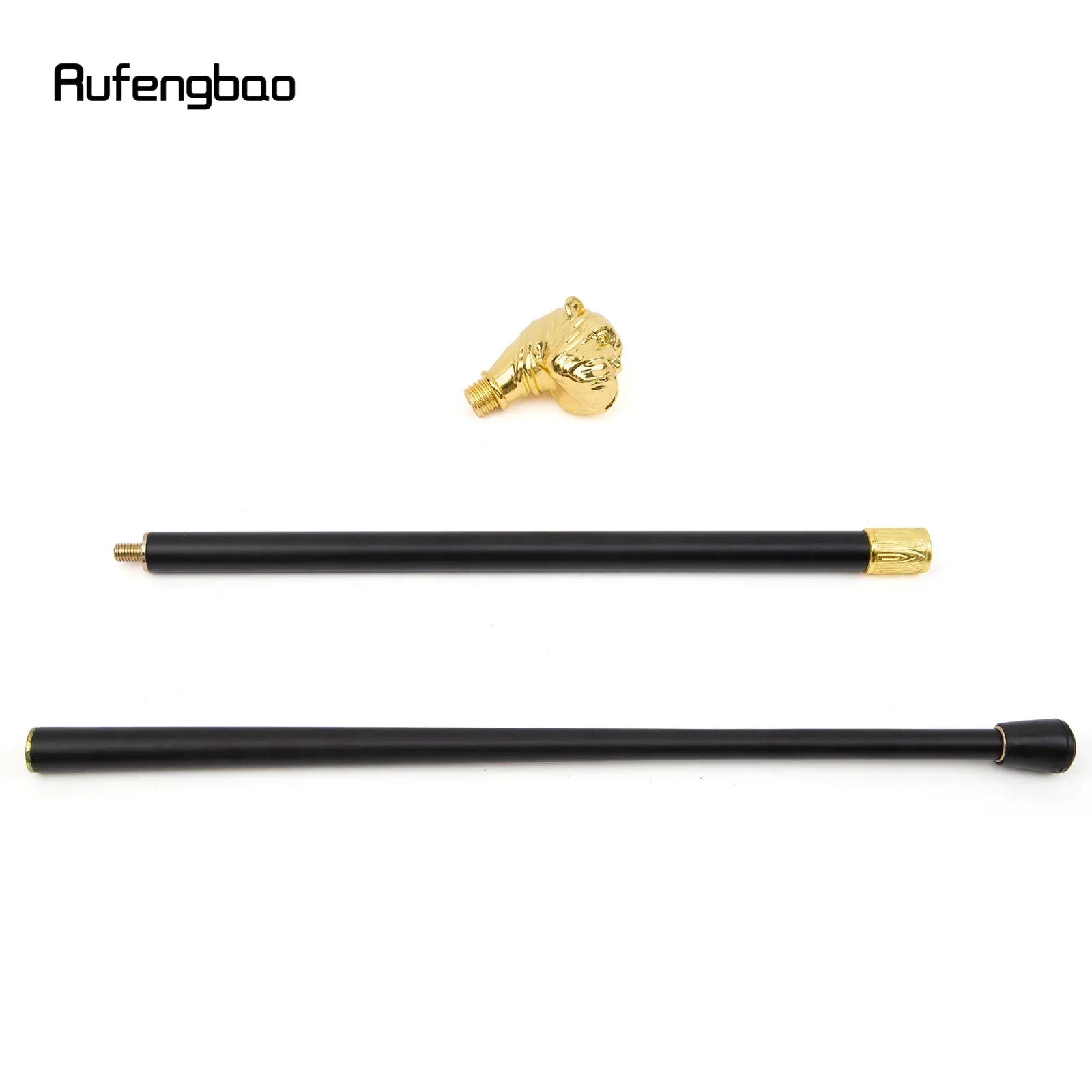 الذهبي الكلب جرو نمط فاخر عصا للمشي حفلة موضة أنيقة عصا للمشي أداء المرحلة قصب 93 سنتيمتر #6