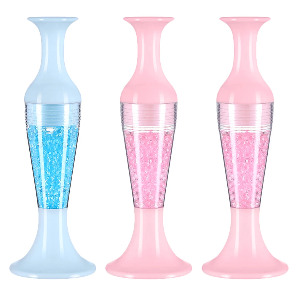 

3pcs Cross Stitch Drill Flower Pot Shaped Plastic Nail Pen Point Tool Art Diy Rhinestone Painting Craft Creative Portable