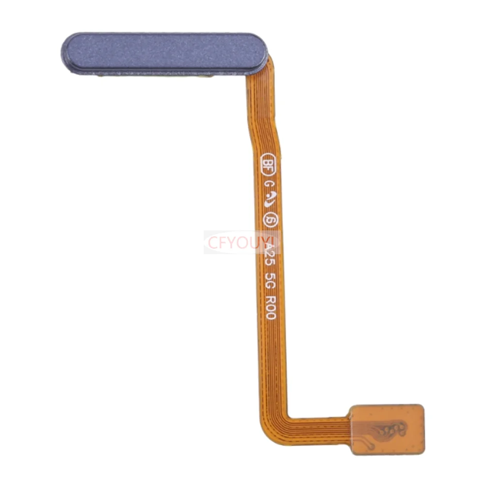 For Samsung Galaxy A25 5G SM-A256B A256B Power ON OFF Fingerprint Sensor Flex Cable