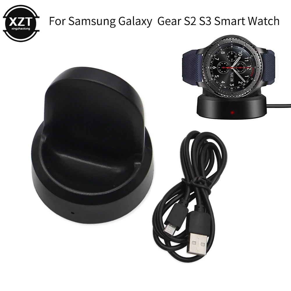 

Wireless Fast Charger For Samsung Gear S3 Frontier S2 Watch Charging Dock For Samsung Galaxy Watch 46mm/42mm