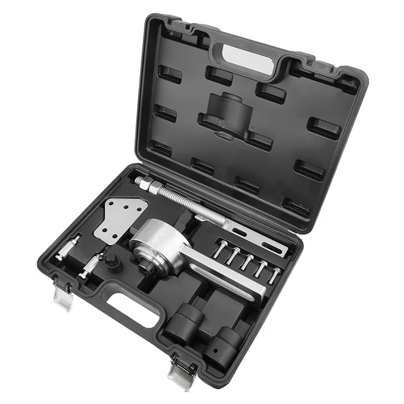 Engine Torque Multiplier Kit Auto Repair Combination Crankshaft Belt Pulley Disk Removal Tool