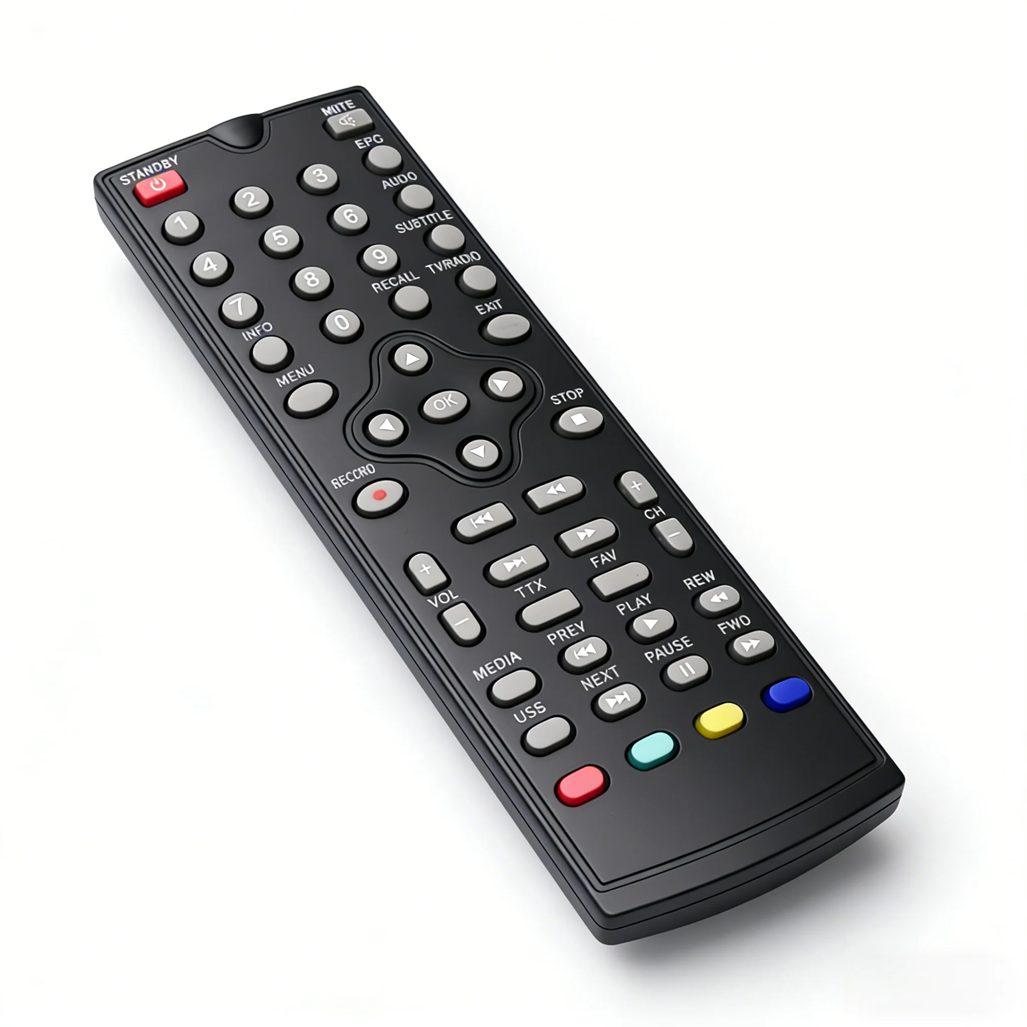 Remote Control for TEAC DF00 EVD OPTICUM Television - No Programming Needed