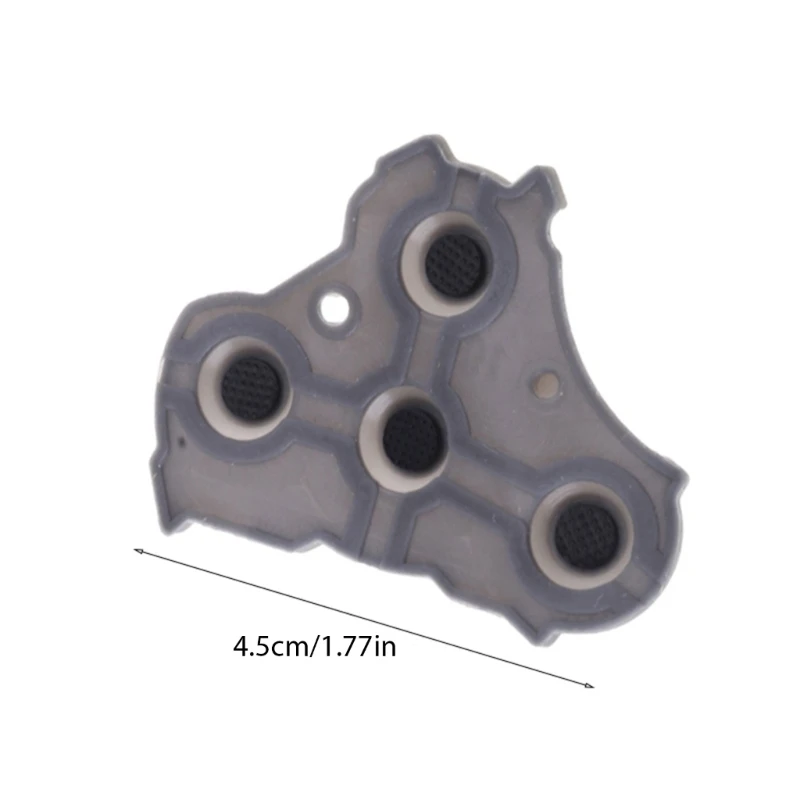 Gamecube Conductive Rubber Pads Replace Parts for NGC Console Gamepad Silicone Conductive Button Pads Repair