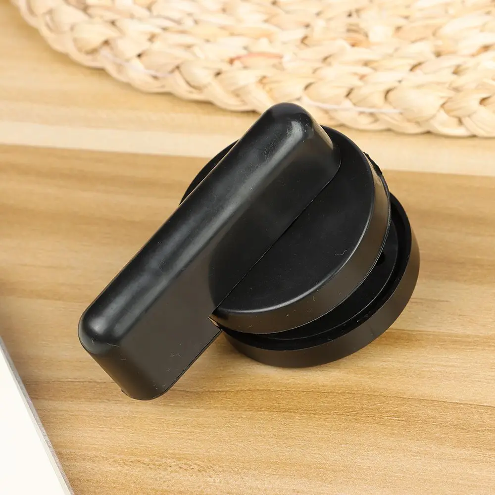 Bathroom Nylon Plastic Partition Door Lock Black Indicator Lock Handle