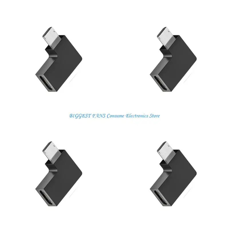 90 graus USB Tipo C para USB Adaptador 5V 2A Construção carregamento rápido