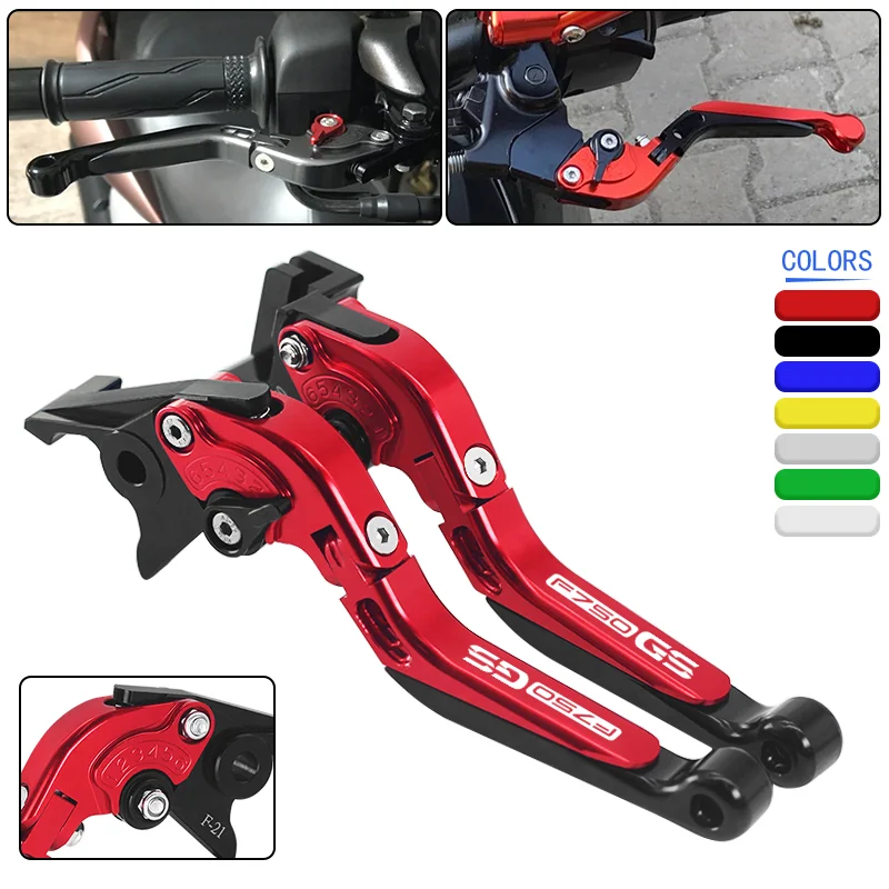 

Motorcycle Accessories Folding Extendable CNC Brakes Clutch Levers For F750GS F850GS 2019-2024 Handle Brake Lever f750gs f850gs