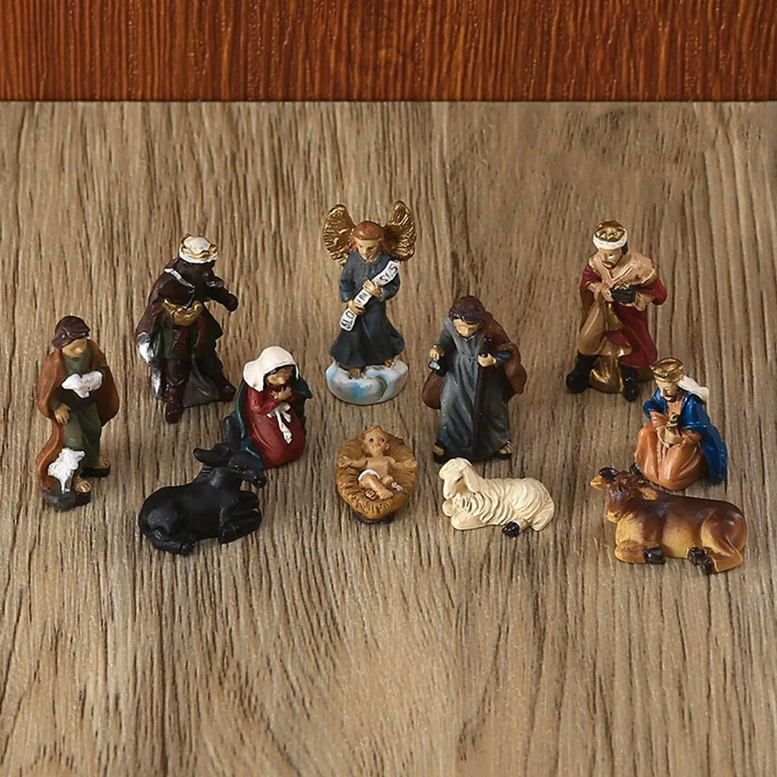 Exquisite Christmas Resin Nativity Set - Perfect for holiday Decoration - Premium Craftsmanship