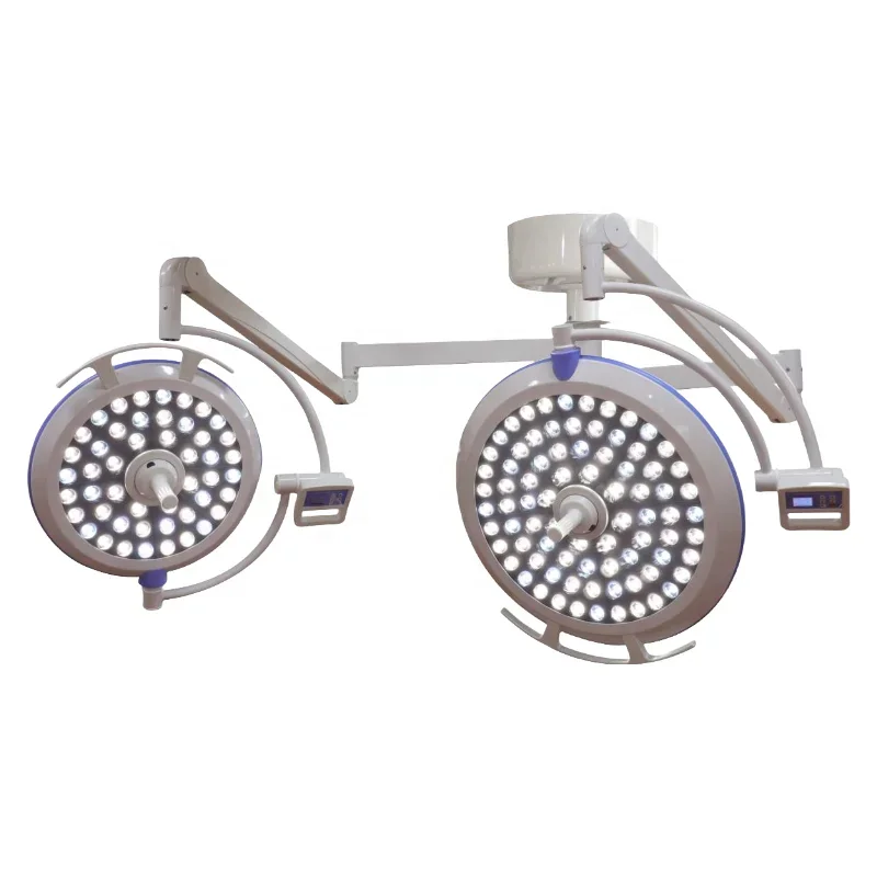 Factory New Design For Hospital Illumination LED 700/500 Bulbs Ultra Thin Violet Focus Surgery Shadowless Operating Lamp