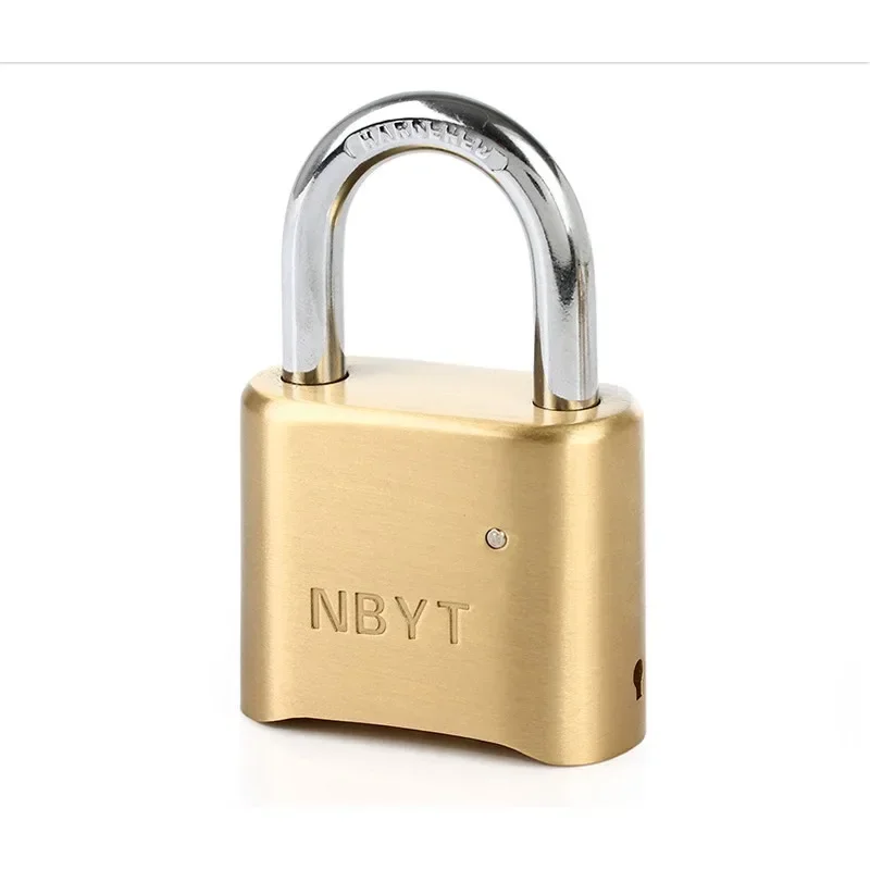 50mm Brass Password Padlock for Household Anti-theft and Security Extra Large Door and Car Padlock