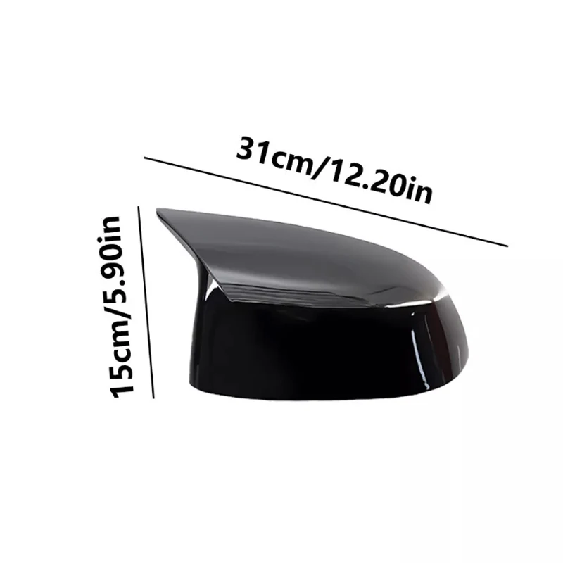 الرؤية الخلفية غطاء مرآة جانبية قبعات لسيارات BMW X3 X4 G01 G02 2018-23 X5 X6 X7 G05 G06 G07 iX3 M60i M50i M40i M نمط غطاء مرآة الباب #3