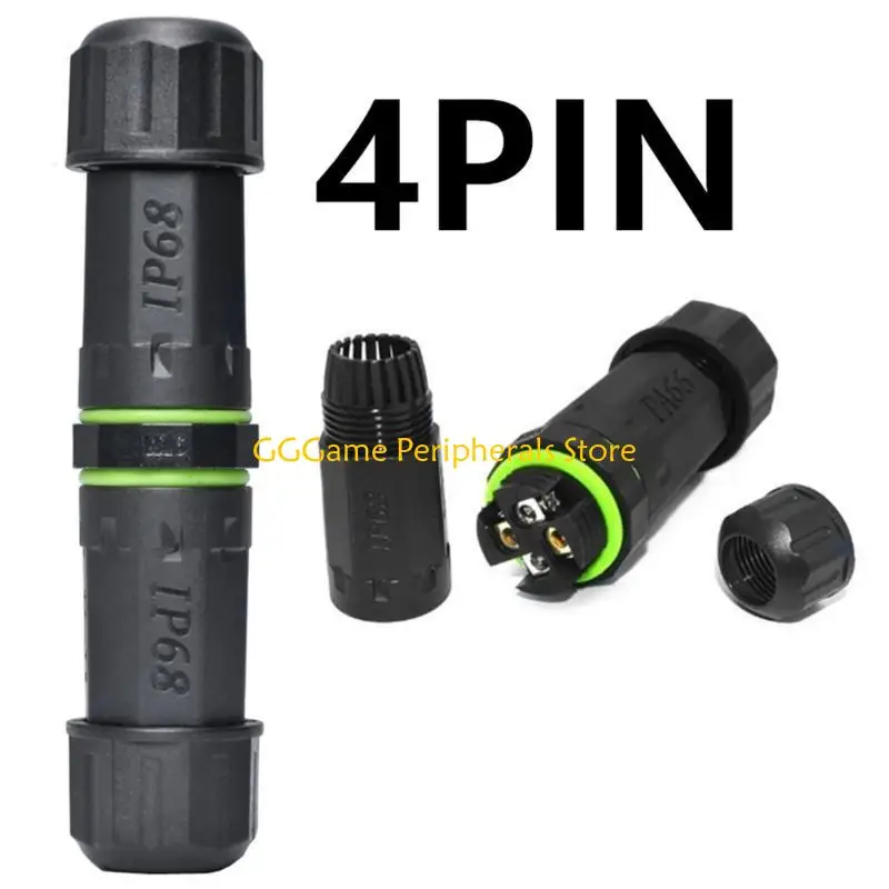 Immagine 5: U55B IP68 Scatola giunzione esterna Impermeabile Filo elettrico Connettori per cavi 5mm-10mm Adattatori per scatola