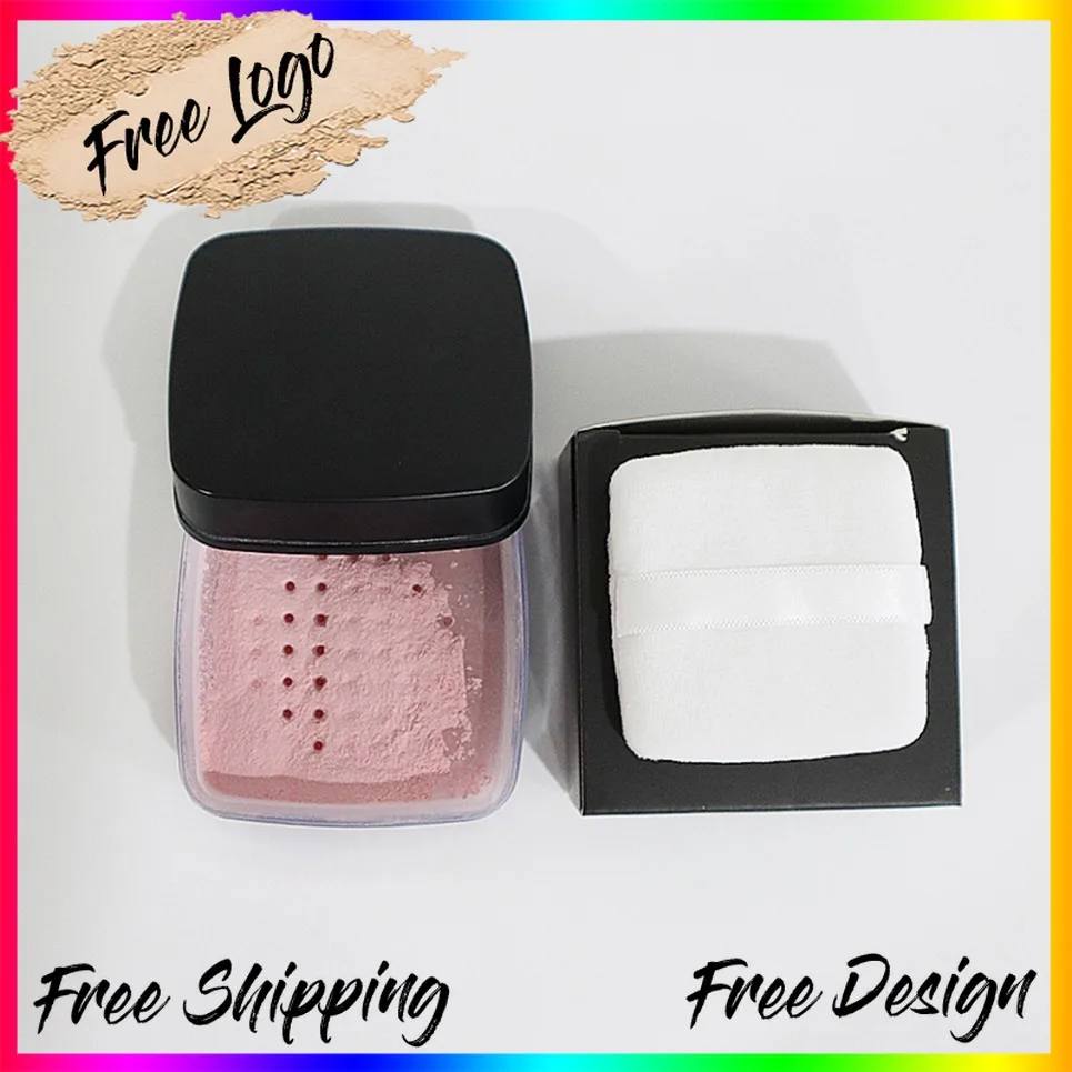 

Водостойкая рассыпчатая пудра, частная марка, веганский макияж, индивидуальный логотип, оптовая продажа, контроль жирности, полупрозрачная пудра