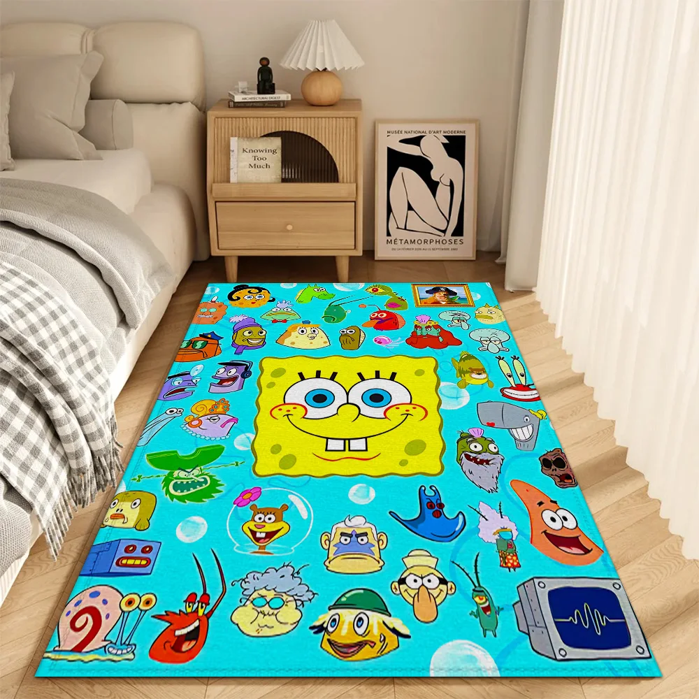 Decoration Rug Mat Bedroom Carpet Room Carpet S-spongebob Doormat Entrance Door Mats Choice Rugs Home Carpets Foot Bath Kitchen