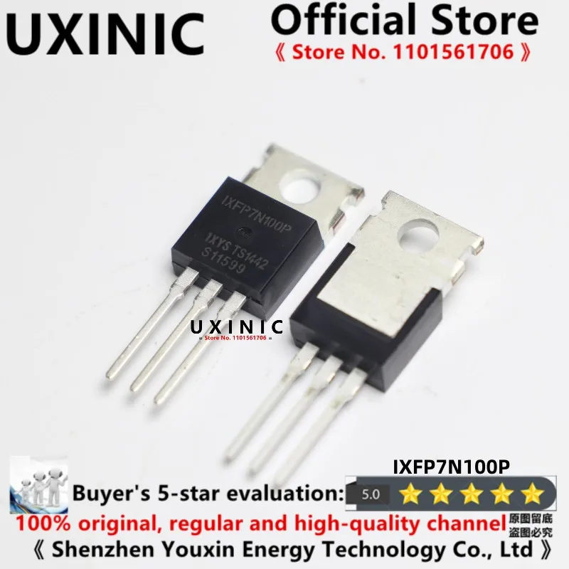 

UXINIC 100% новый импортный оригинальный IXFP7N100P TO-220 Триод с полевым эффектом 7A 1000V