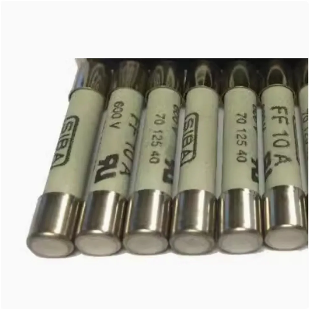 10pcs Ceramic tube fuse FF10A 600V 6.3 * 32mm 7012540