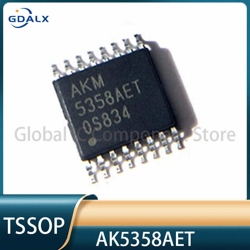 5Pieces/Lot AK5358AET TSSOP16 AKM 5358AET TSSOP AKM5358AET TSSOP-16 AKM5358AET AK5358AET-E2 AK5358 5358AET Chipset