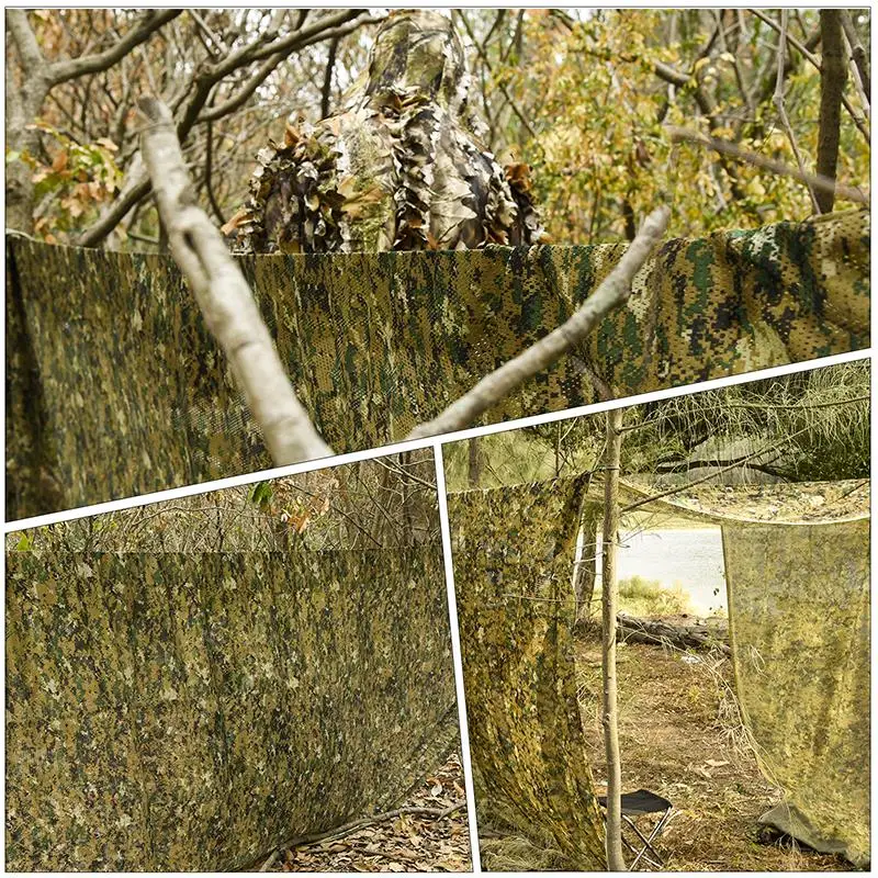 

Camouflage Net Wildlife Camosystems Folding Army Party Camo Netting Duck Hunting Blinds Shooting Camping Canopy Tent Decoration