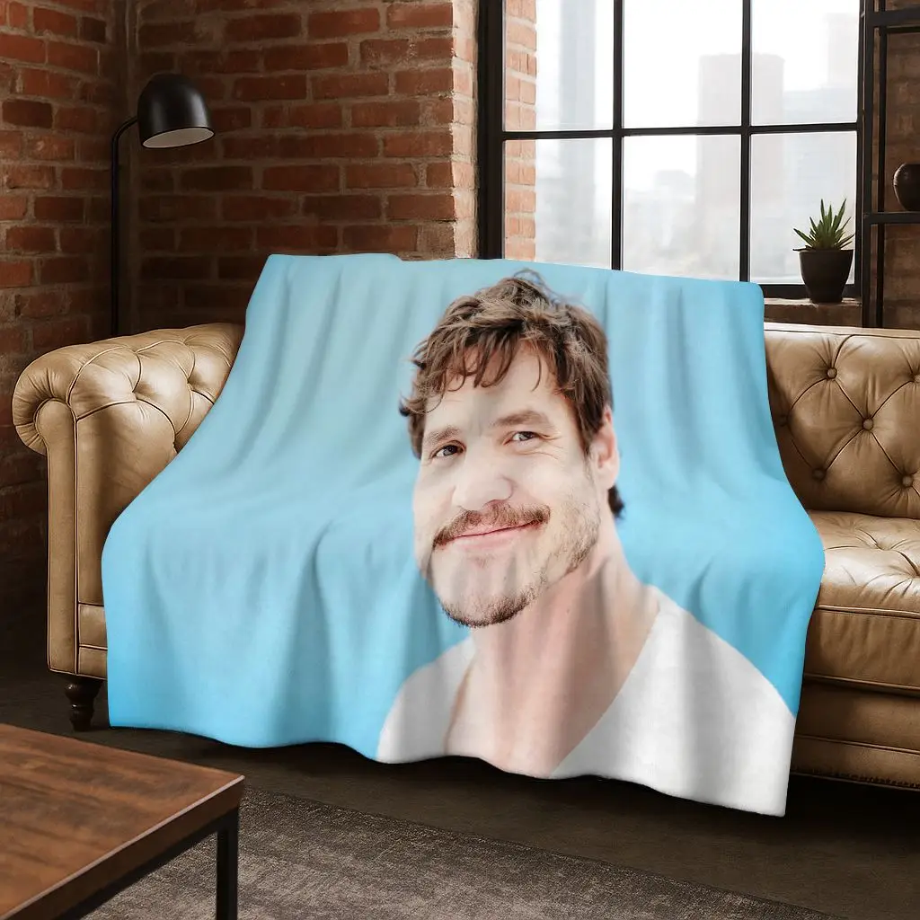 ثلاثية الأبعاد خوسيه بيدرو بالمسيدا باسكال ستار الفانيلا بطانية لينة بطانية دافئة لغرفة النوم غرفة المعيشة السرير السفر التخييم نزهة هدية