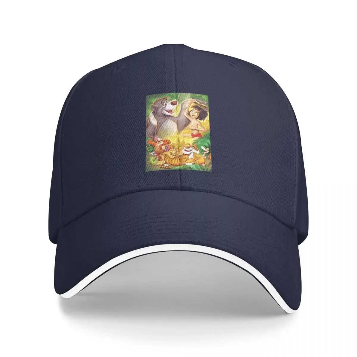 

jungle book Poster Baseball Cap Snapback Cap Hat Beach Caps Luxury Woman Cap Men'S