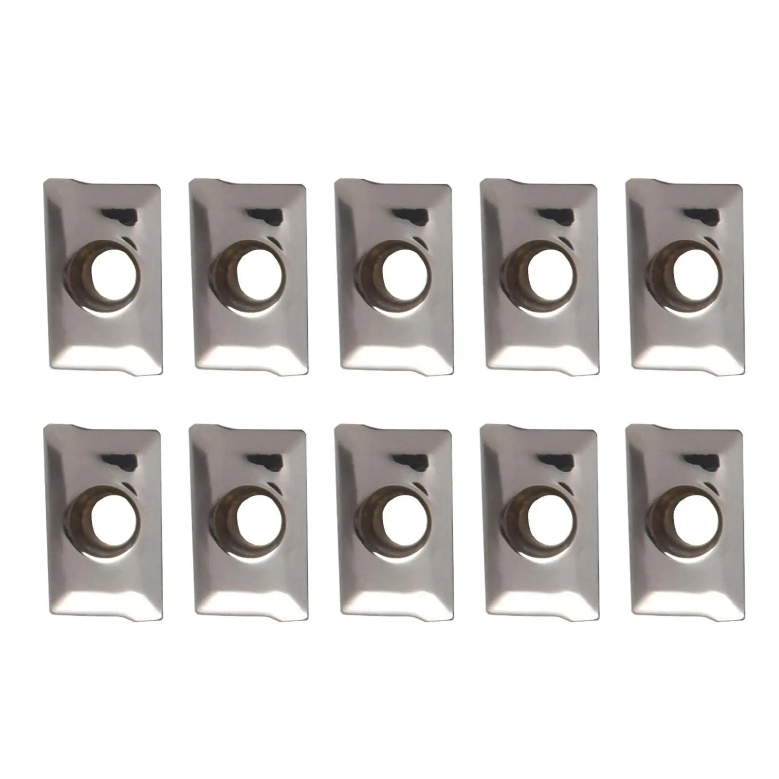 

Milling Inserts APKT 1003 PDFR MA H01 Ten Blades Designed to Enhance Efficiency in Machining For Aluminum Components