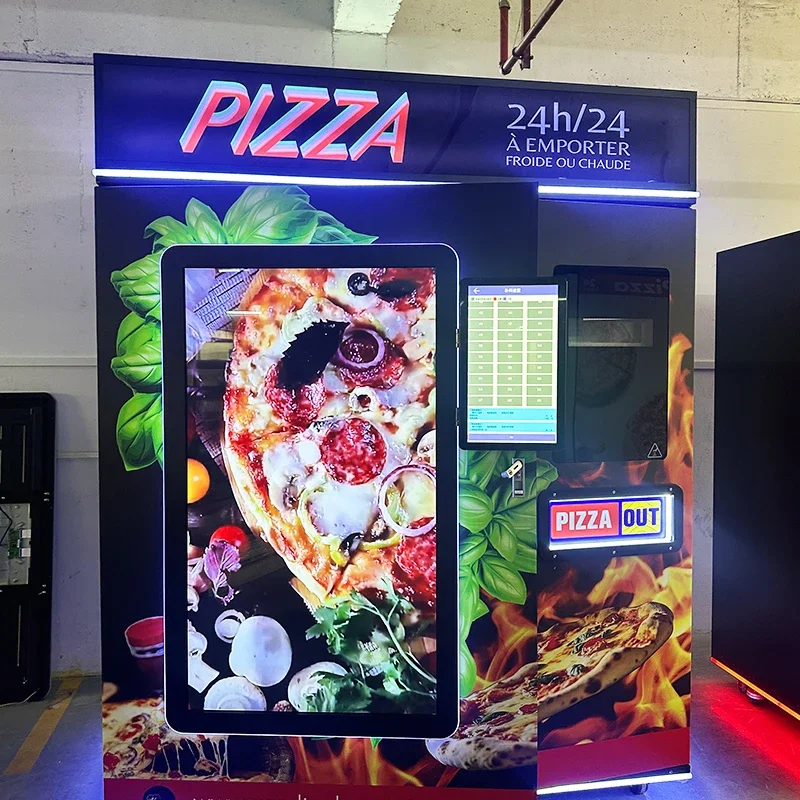 Customized Smart Pizza Vending Machine With Touchscreen (32/55