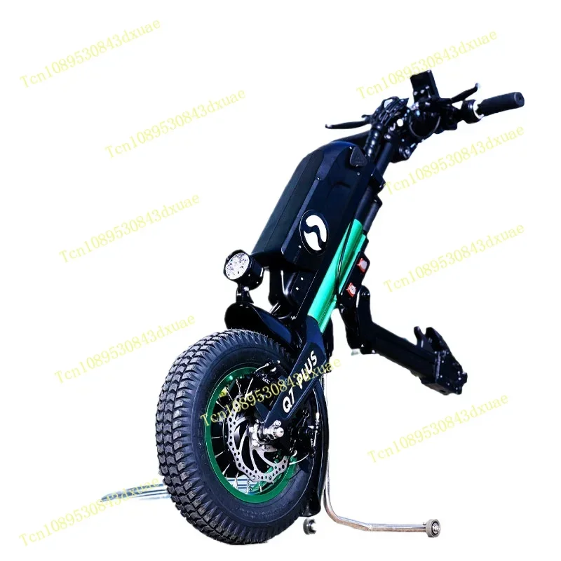 

Электрический привод, подходящий для электромобилей, используемых для тяги инвалидных колясок.