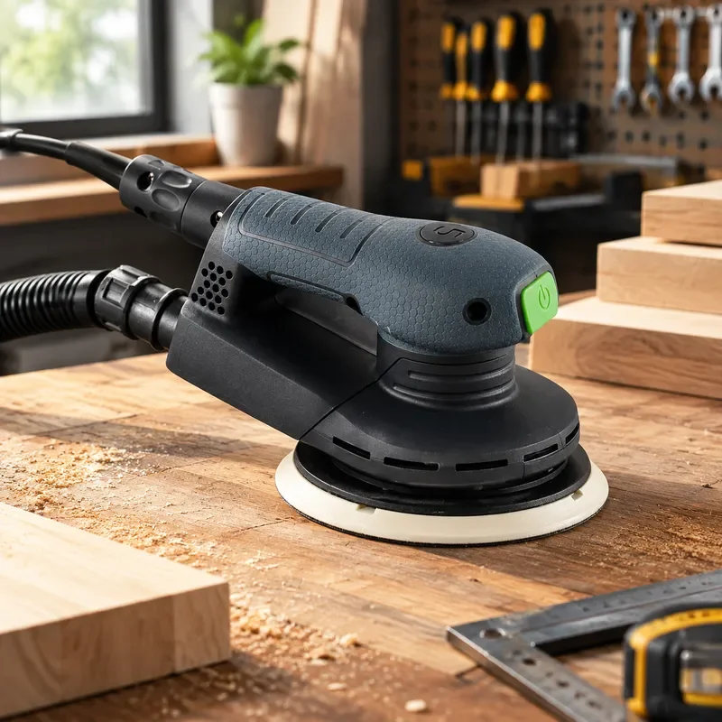 6 Inch Dustless Drywall Sander Head Vacuum Attachment for Electric Grinder Putty Sanding and Paint Removal