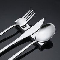 5pcs Stainless Steel Knife Fork Spoon Cutlery Holder Chopsticks Holder Nordic Style Kitchen Tableware Rack Table Chopstick Rest