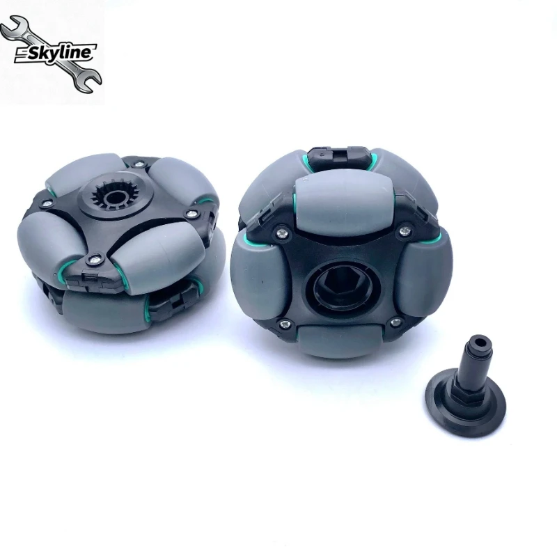 

70 мм 85 мм пластиковое универсальное колесо Муфта робота Omni Wheel