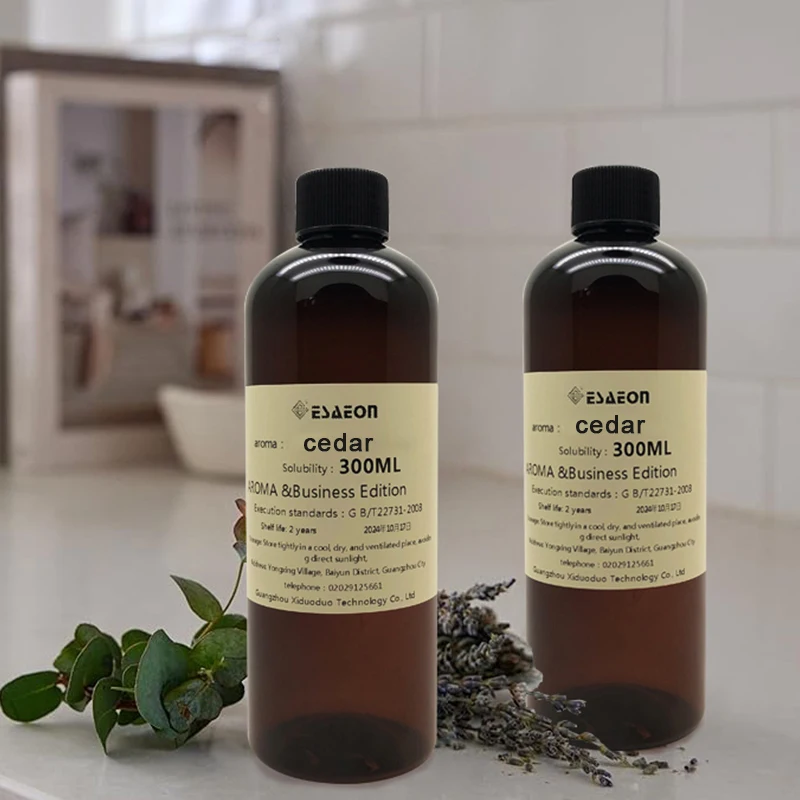 ESAEON Hotel Aroma Machine Supplement Oils - Essential Oil For All Waterless Aromatherapy Machines, Cedar - 300ML(10.15 fl.oz)