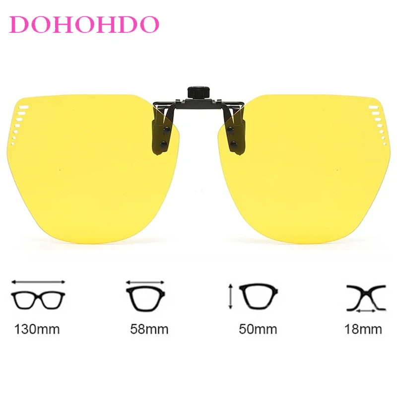 2026 الرياضة في الهواء الطلق القيادة الاستقطاب نظارات الرؤية الليلية العلامة التجارية مصمم المضادة للوهج النساء الرجال كليب على النظارات الشمسية lrest UV400 #6