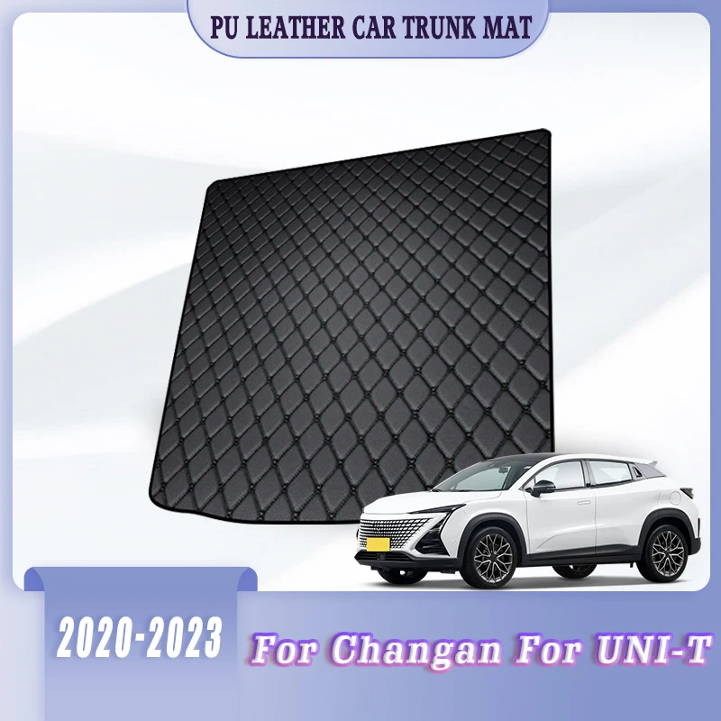

Кожаный коврик в багажник автомобиля для Changan UNI-T UNIT 2020 2021 2022 2023, поднос в багажник, коврик для хранения багажника
