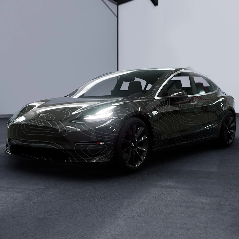 

Виниловая пленка WRAPMASTER 1.52*20м черная, изменяющая цвет, для оклейки автомобилей, 5*65 футов