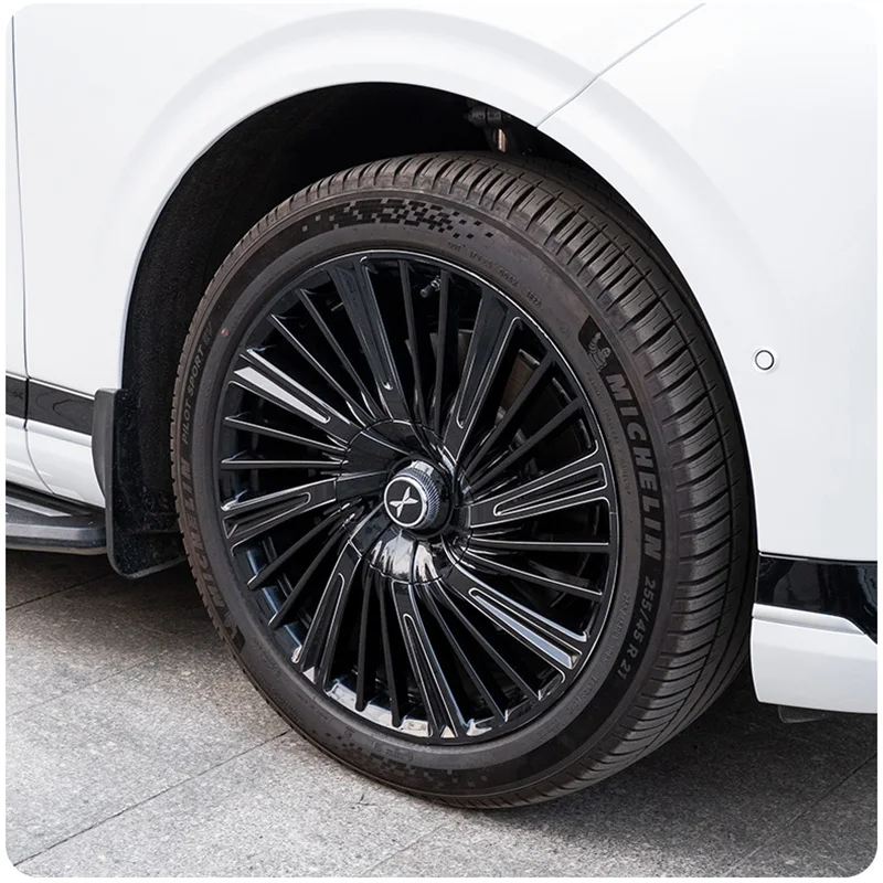 For Xpeng G9 2023-25 4 Pcs Wheel Hub Color Change Protective Film Scratch Cover Modification Supplies