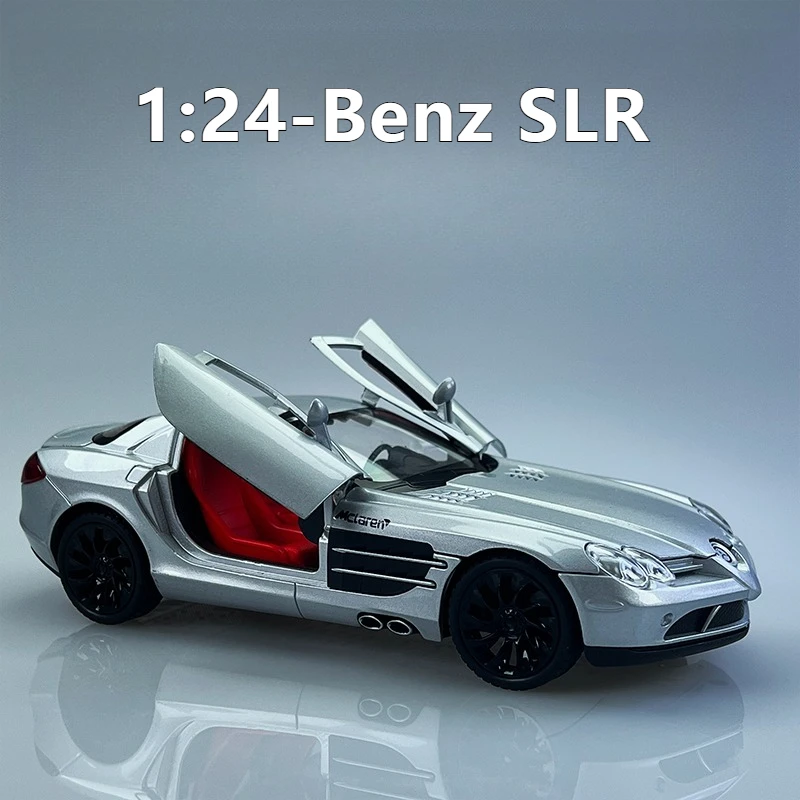 

1:24 SLR моделирование сплава спортивный автомобиль модель звук свет отступить автомобиль коллекция подарок детская игрушка