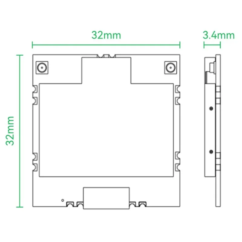 DIGIT-1Pcs BL-M8812EU2 Long Distance Drone 5G High-Power Wifi Module 5V Aerial Photo Transfer To USB External PA 867Mbps - view 5