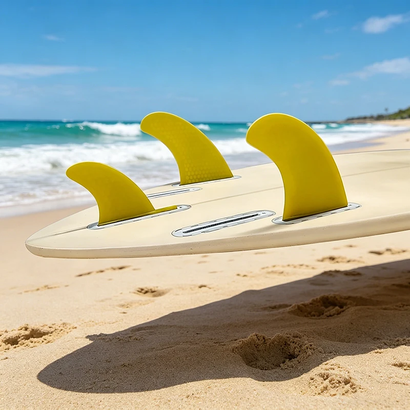T1 Honeycomb UPSURF FUTURE Surfboard Fins 2+1 Fibreglass Performance Core Quilhas Short Board Fins For Fish Surfing Accessory